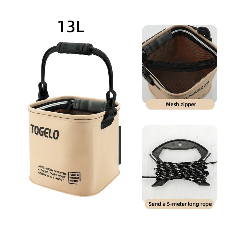 Collapsible Bait Bucket