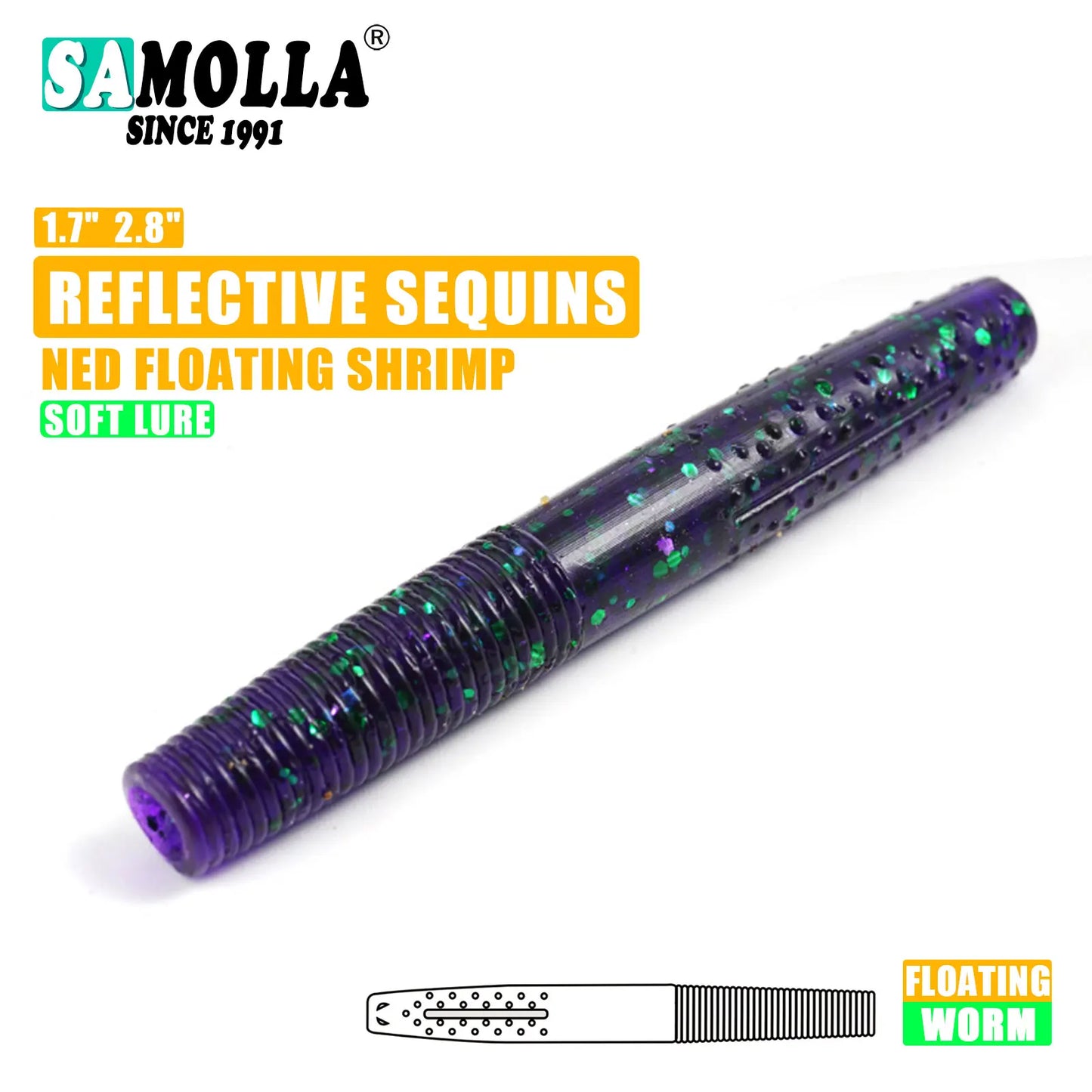SAMOLLA Floating Worm