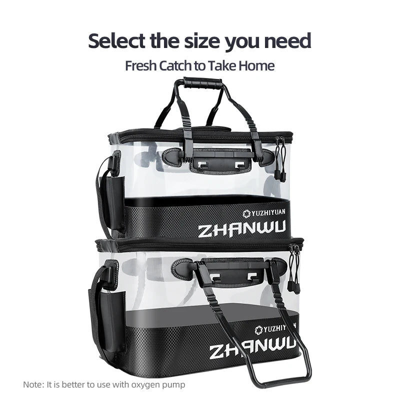 Foldable Large Minnow Bucket