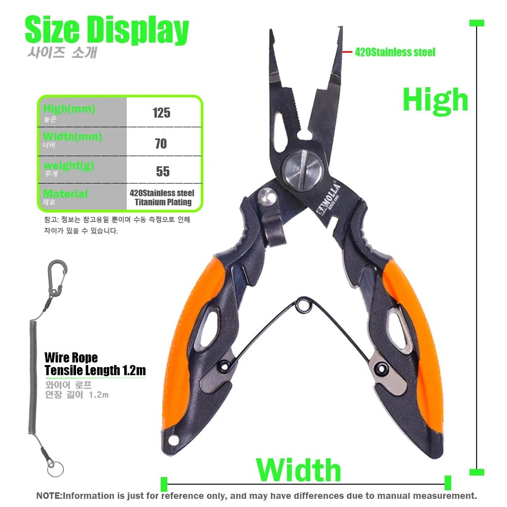 Stainless Steel Fishing Pliers
