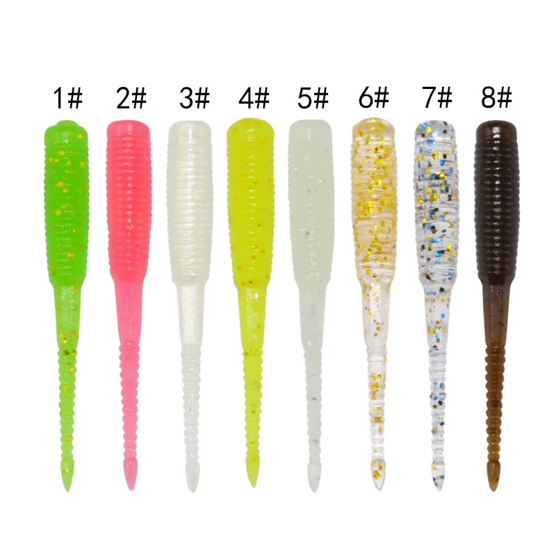 Nightlight Worm Ice Jig