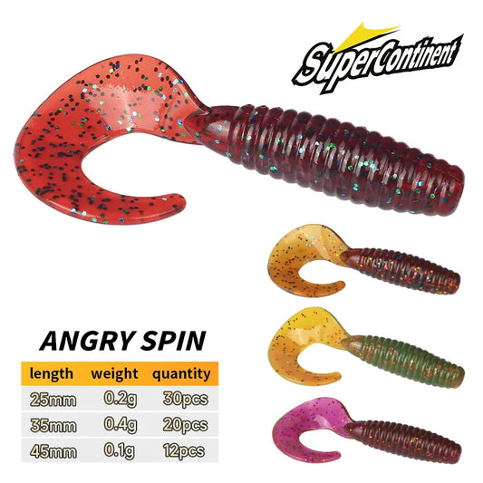 Angry Spin Grub Worm