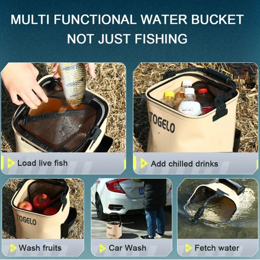 Collapsible Bait Bucket