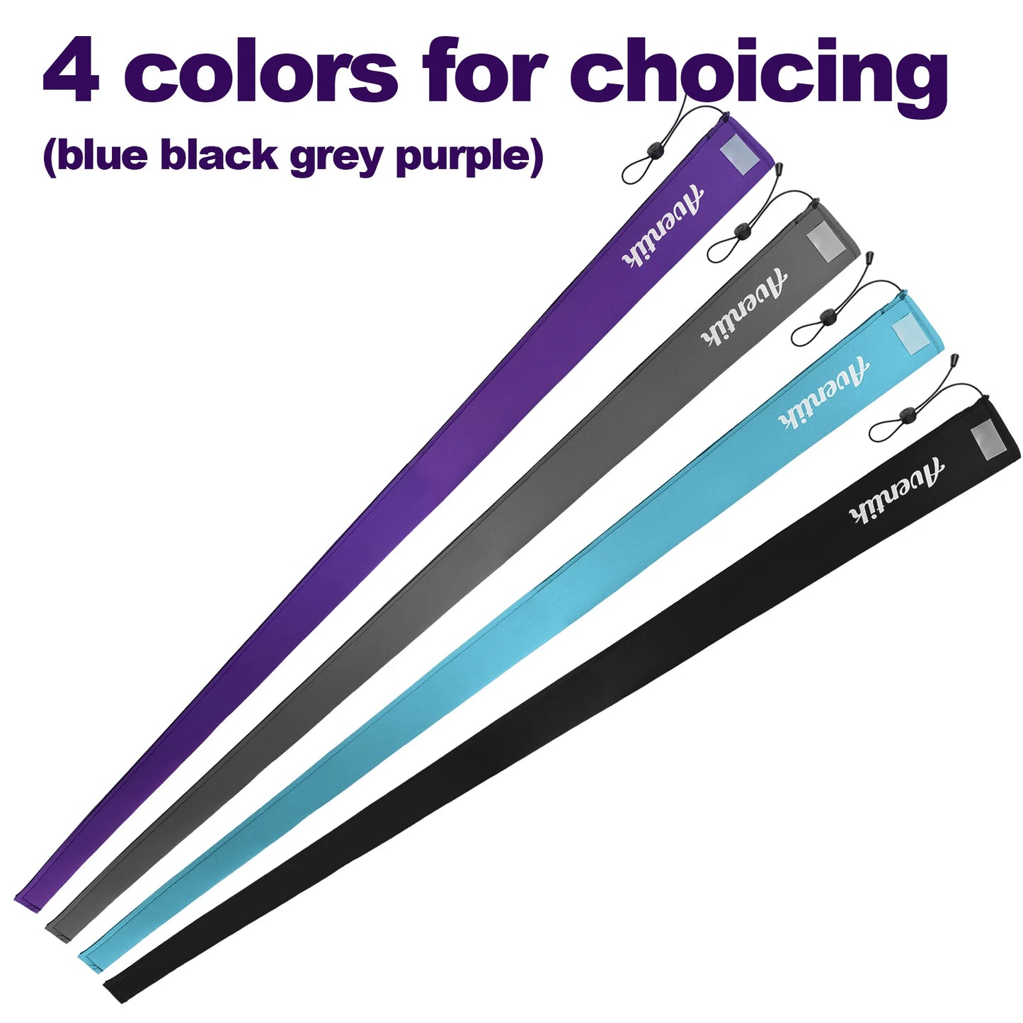Neoprene Fishing Rod Sleeve- Floating and Hook Resistant!