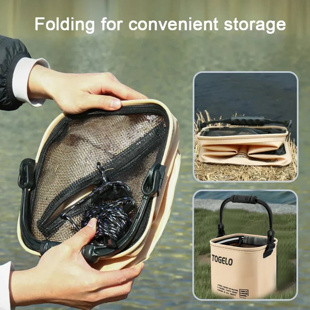 Collapsible Bait Bucket