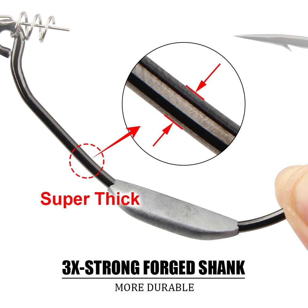 Corkscrew Belly Weighted Hook