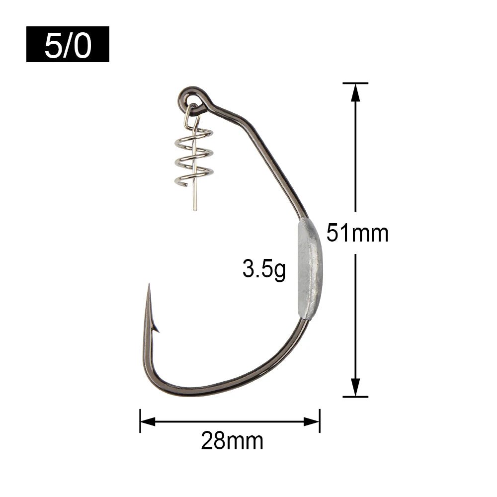 Corkscrew Belly Weighted Hook