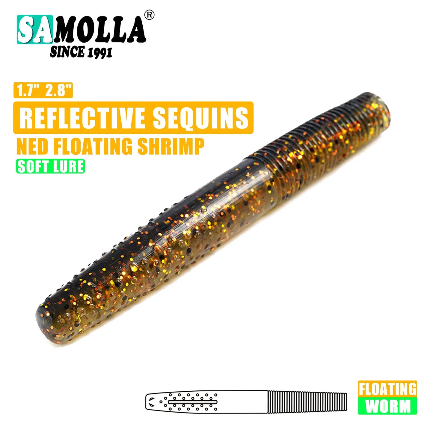 SAMOLLA Floating Worm