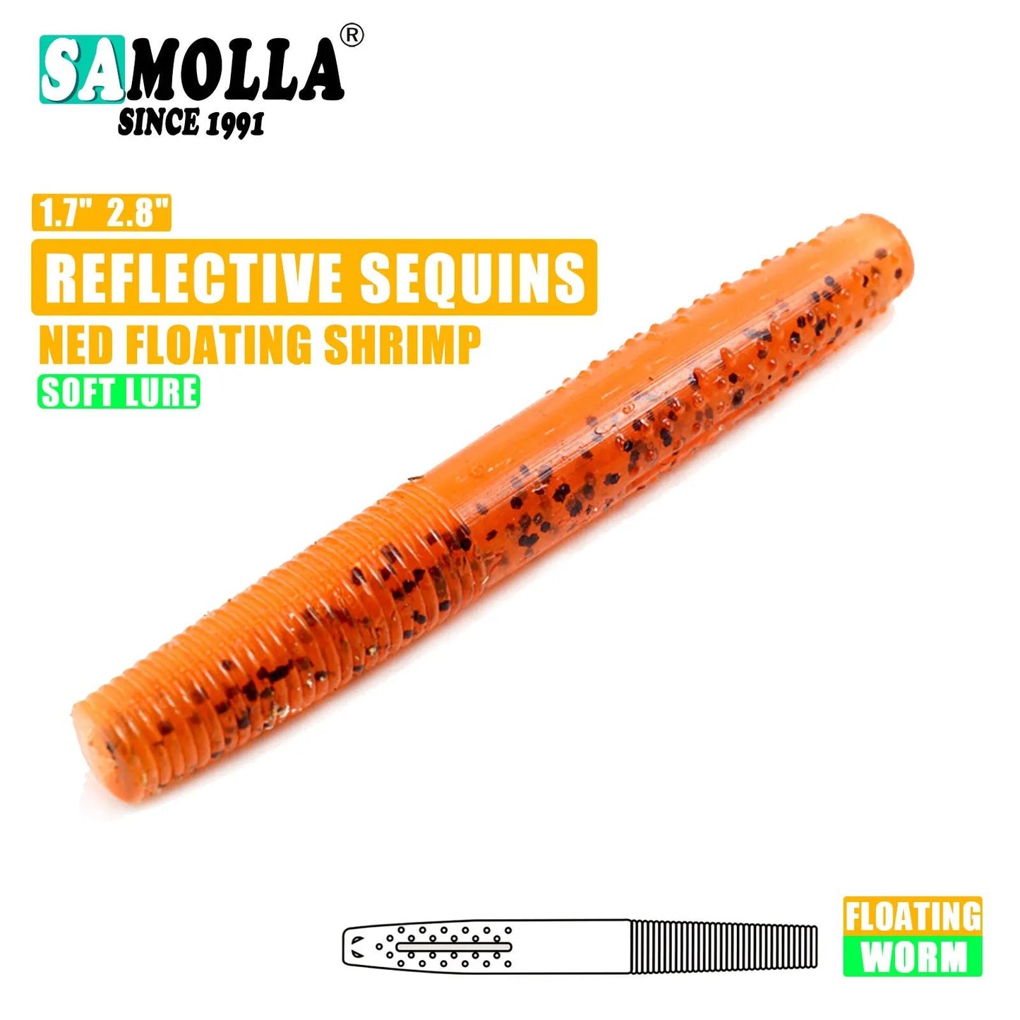 SAMOLLA Floating Worm