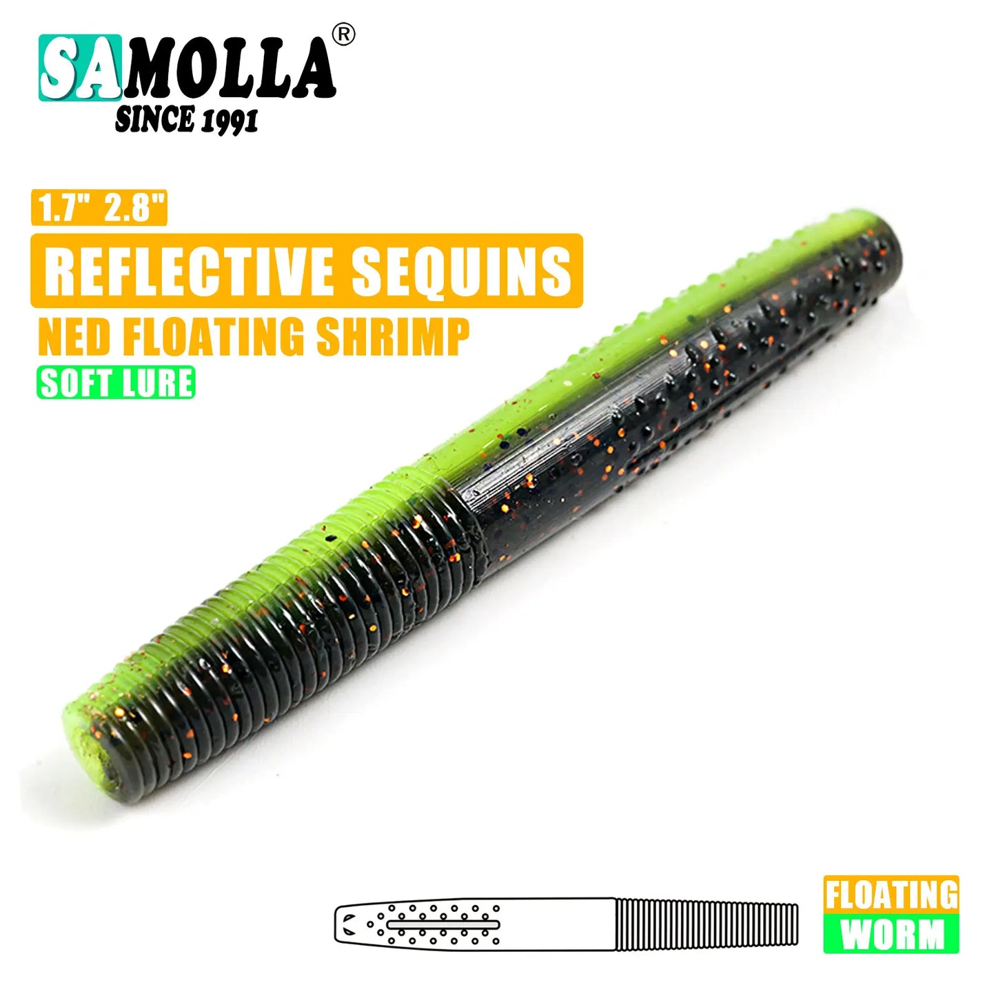 SAMOLLA Floating Worm