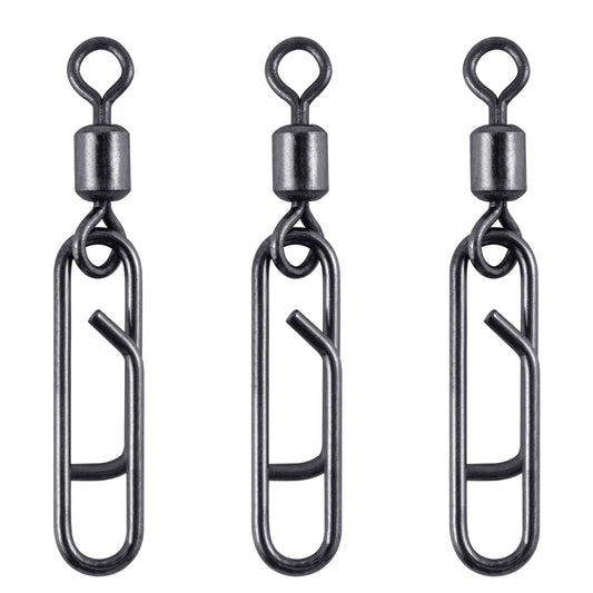 20pcs Speed Clip Snap Swivels