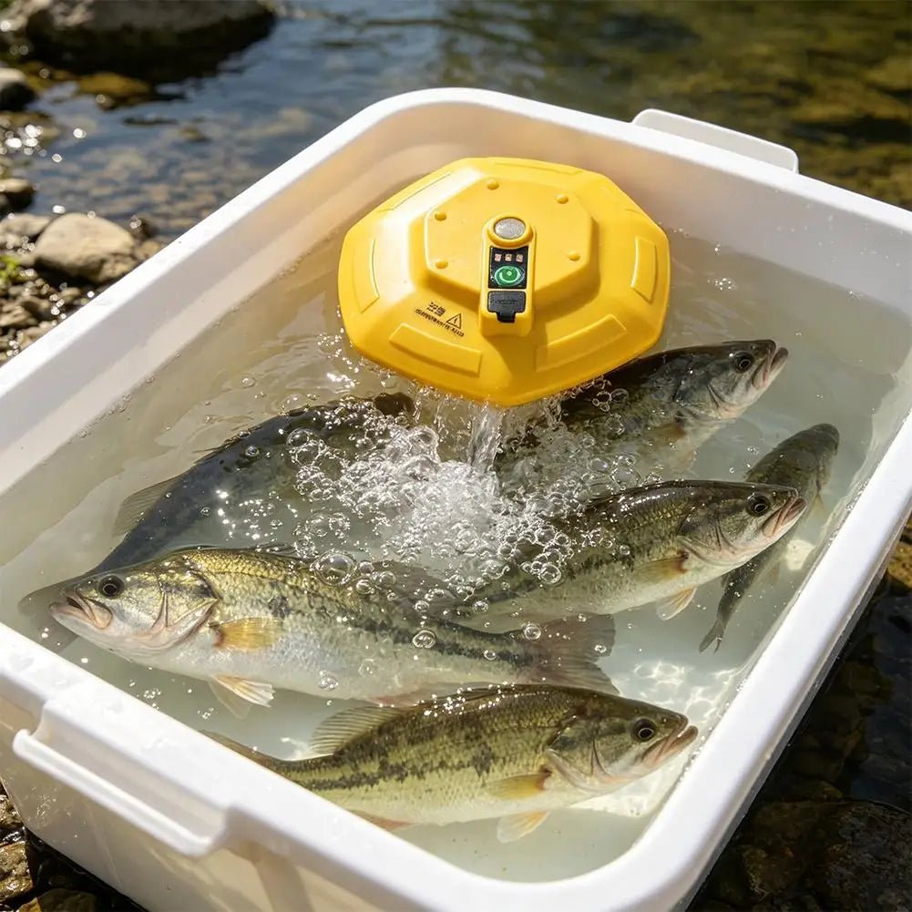 Floating Aerator Pump Rechargeable