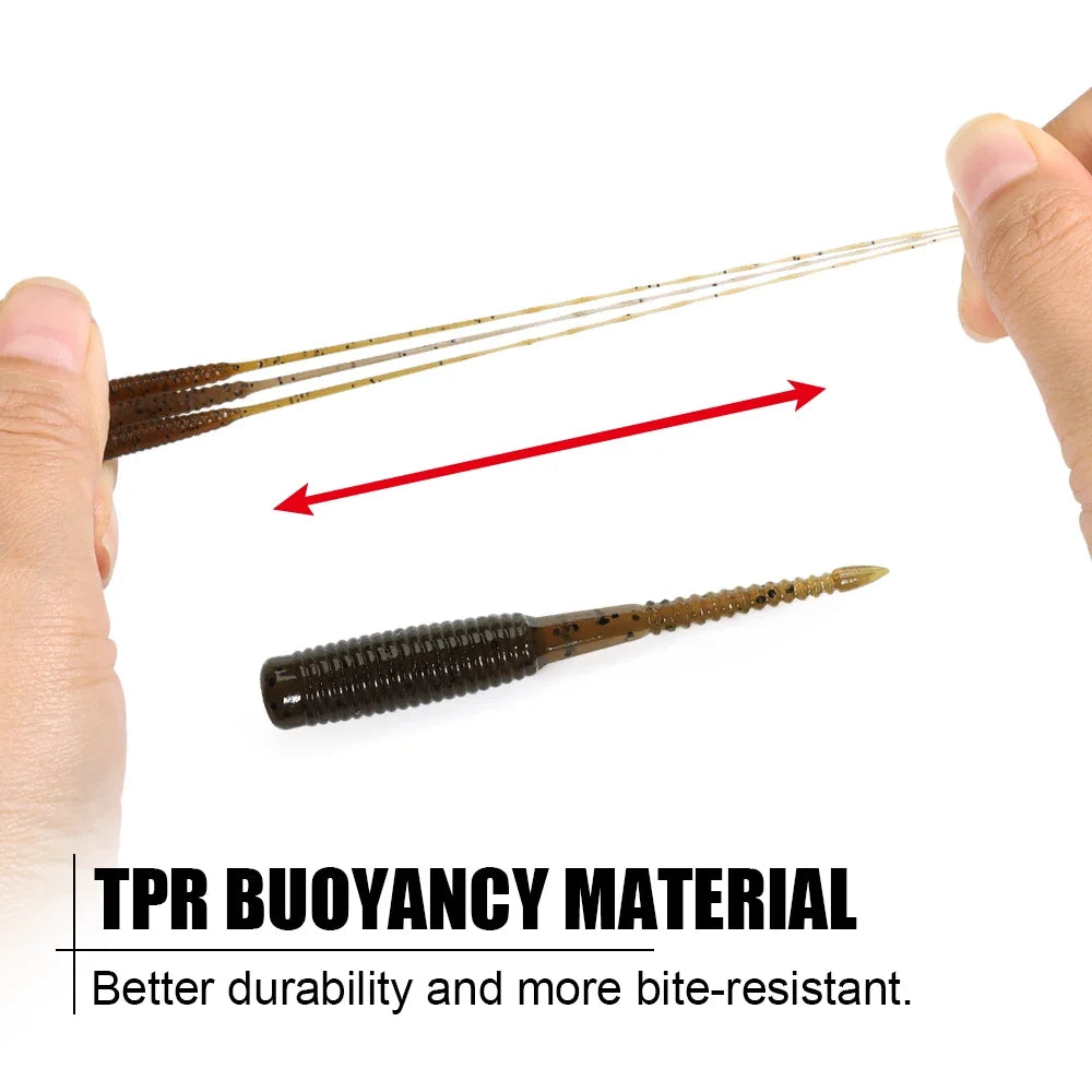 Nightlight Worm Ice Jig