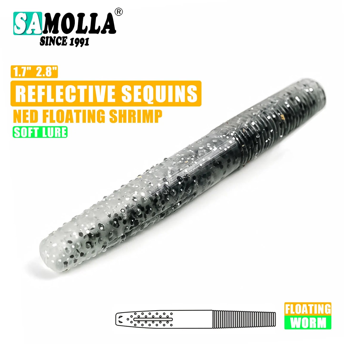 SAMOLLA Floating Worm